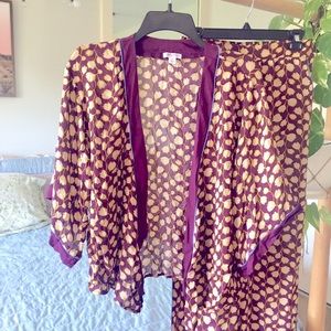 Kimono PJ Lounge Set